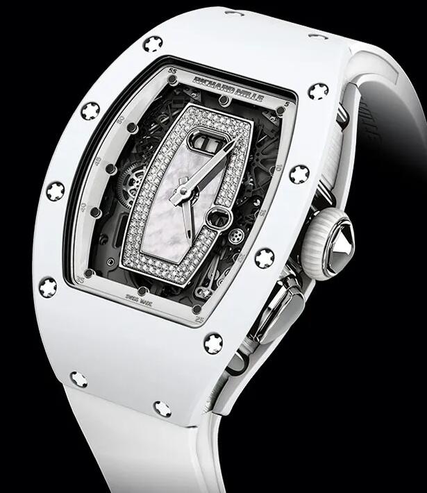 Richard Mille RM037 Automatic White Ceramic Watch Replica